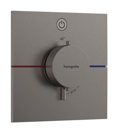 Hansgrohe-HG-ShowerSelect-Comfort-E-Thermostat-Unterputz-fuer-1-Verbraucher-Brushed-Black-Chrome-15571340 gallery number 1